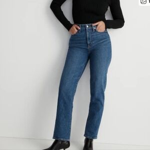 Madewell Women's Straight Leg Jeans - Blue